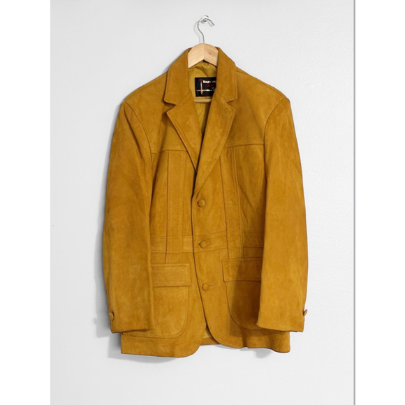 Ralph Edwards Vintage Rare Suede Leather Jacket